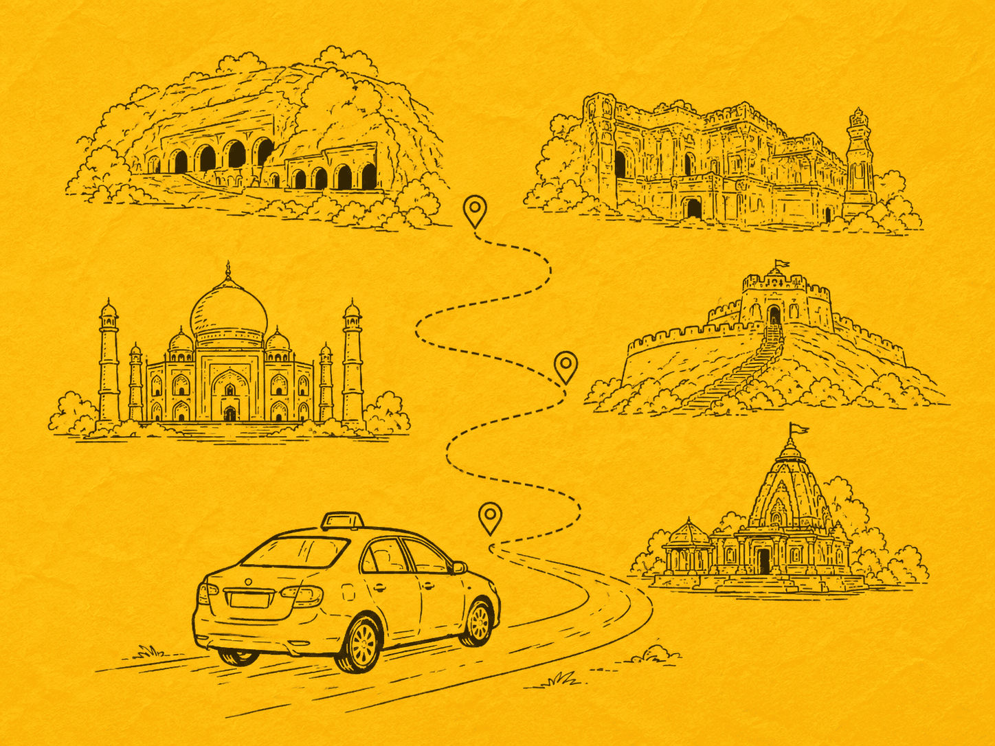 Ajanta Ellora cab service in Chhatrapati Sambhajinagar