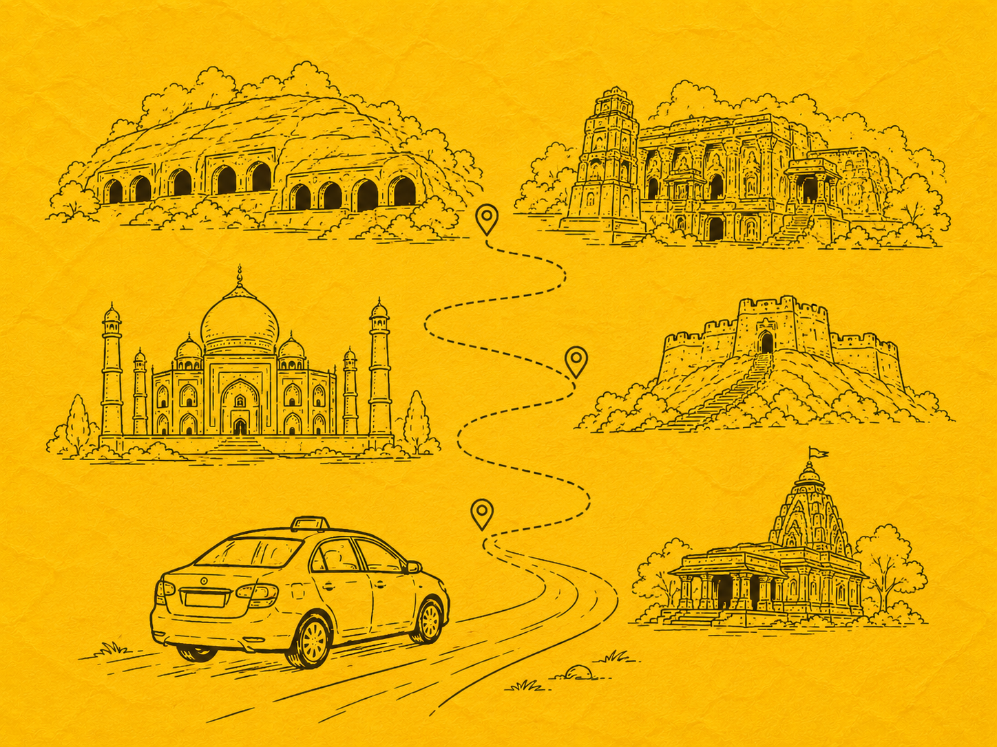 Best Taxi for Ajanta and Ellora Caves Tour?